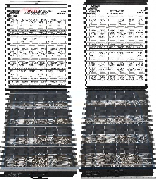 1,250 Piece, 1/16 to 3/16