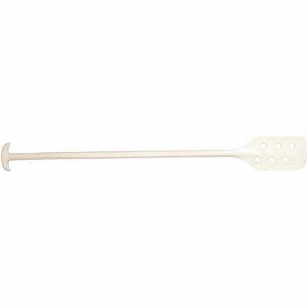 White Polypropylene Mixing Paddle with Holes