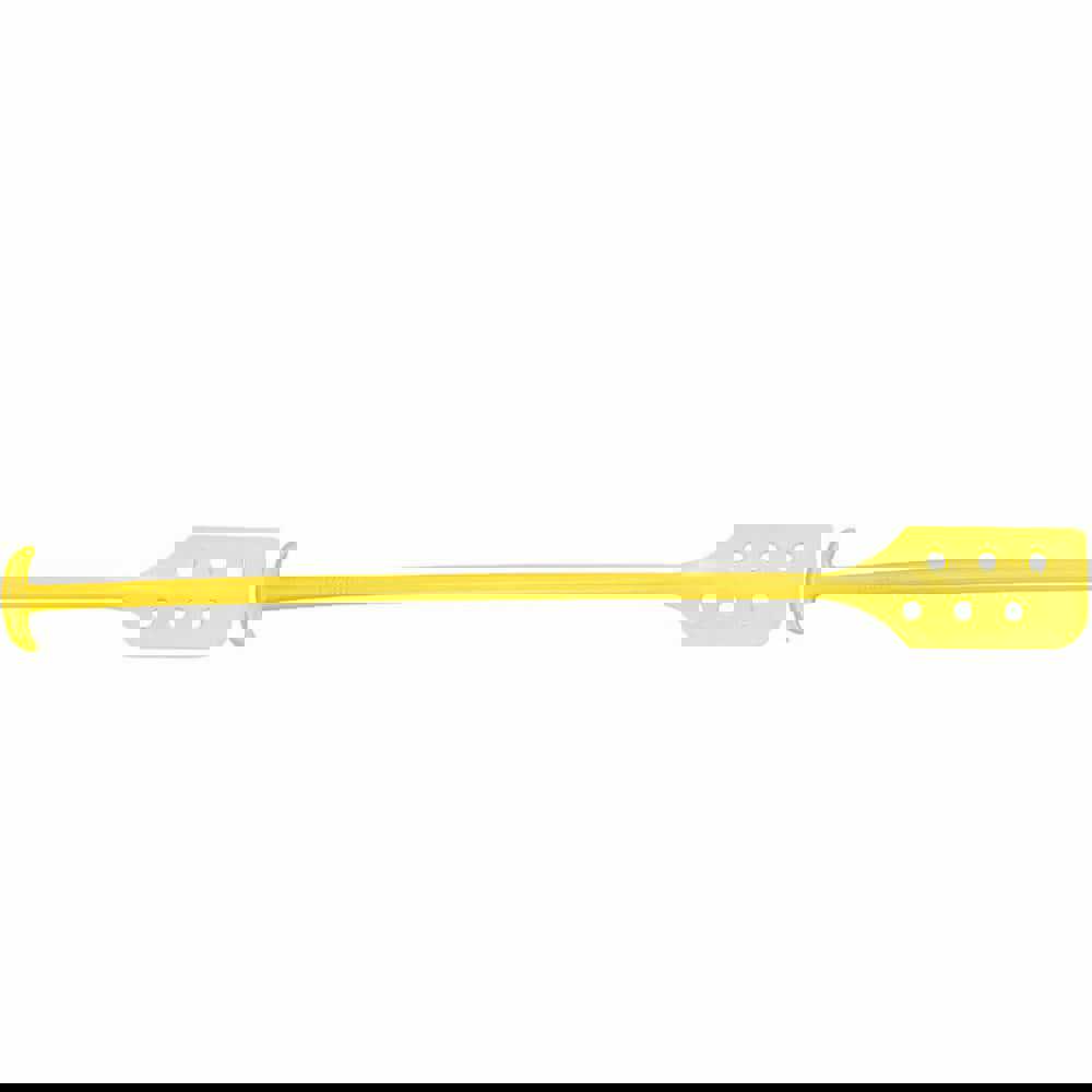 Yellow Polypropylene Mixing Paddle with Holes