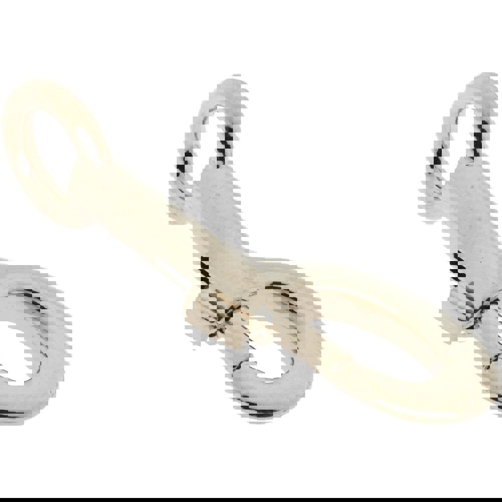 Oval Fixed Eye Bolt Snap: 110 lb Load Capacity