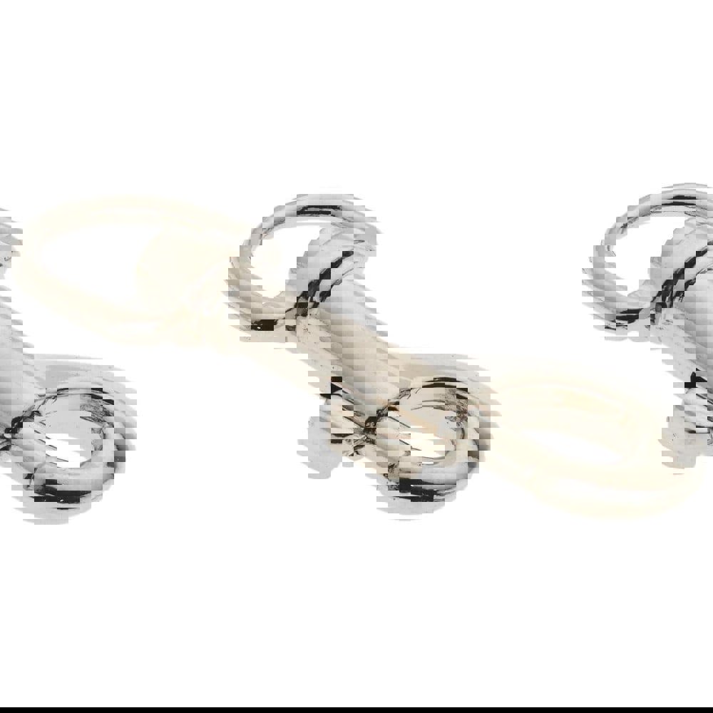 Oval Swivel Eye Bolt Snap: 40 lb Load Capacity