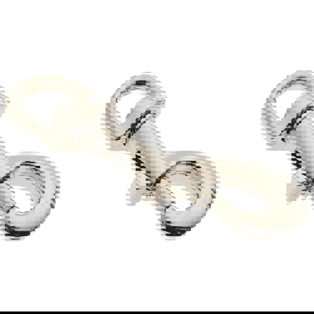 Oval Swivel Eye Bolt Snap: 110 lb Load Capacity