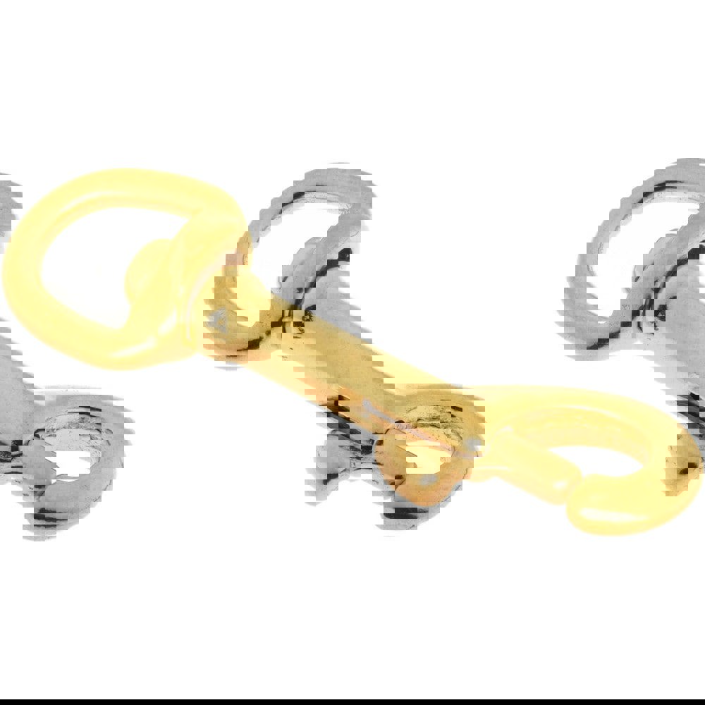 Oval Swivel Eye Bolt Snap: 50 lb Load Capacity