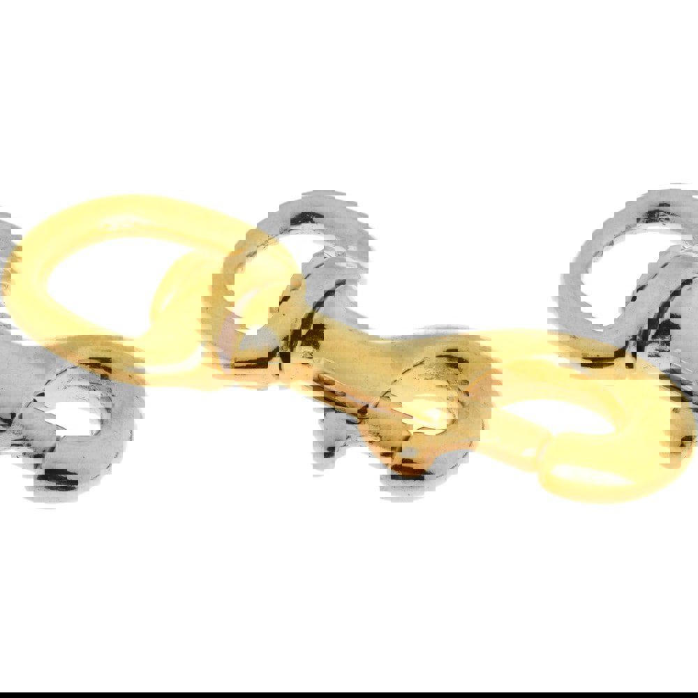 Oval Swivel Eye Bolt Snap: 100 lb Load Capacity