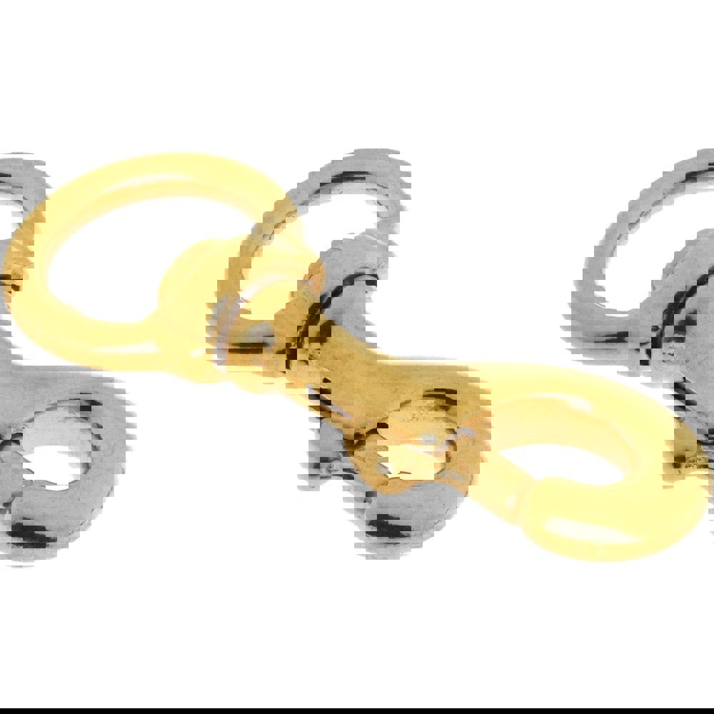 Oval Swivel Eye Bolt Snap: 100 lb Load Capacity