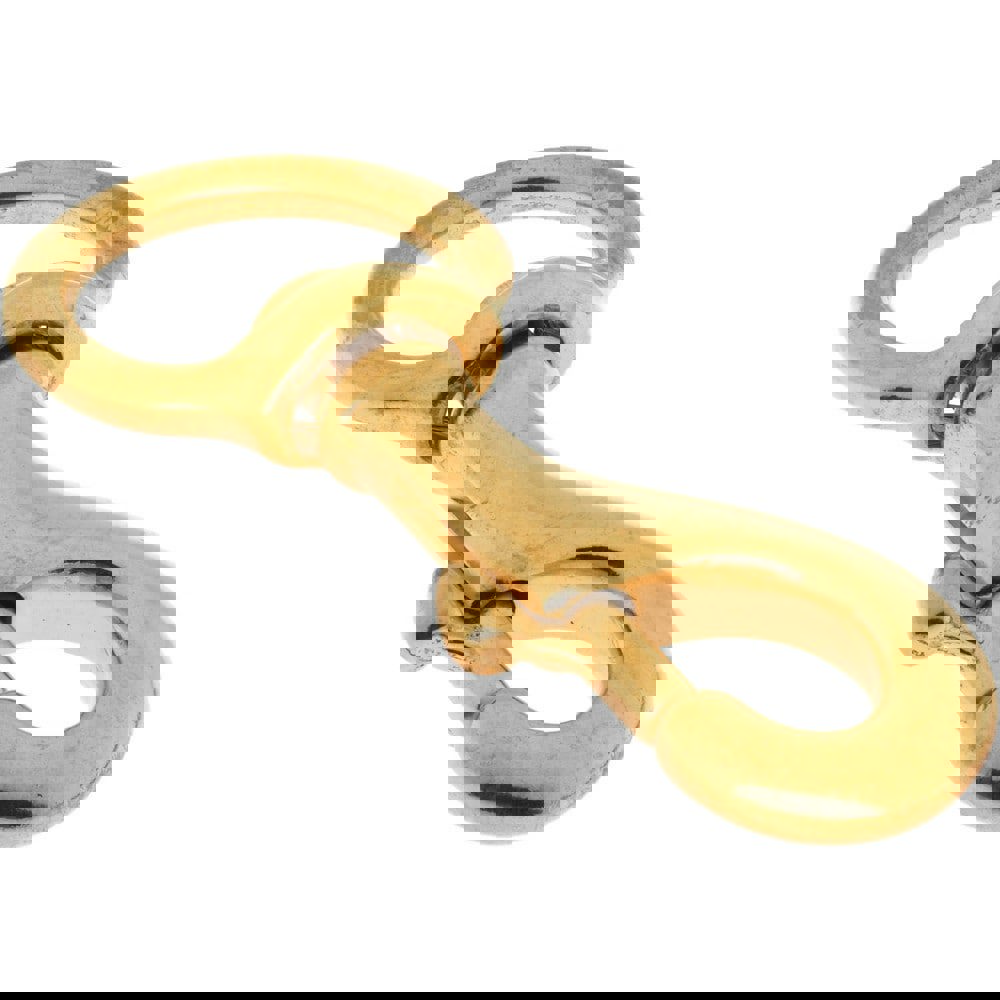 Oval Swivel Eye Bolt Snap: 80 lb Load Capacity