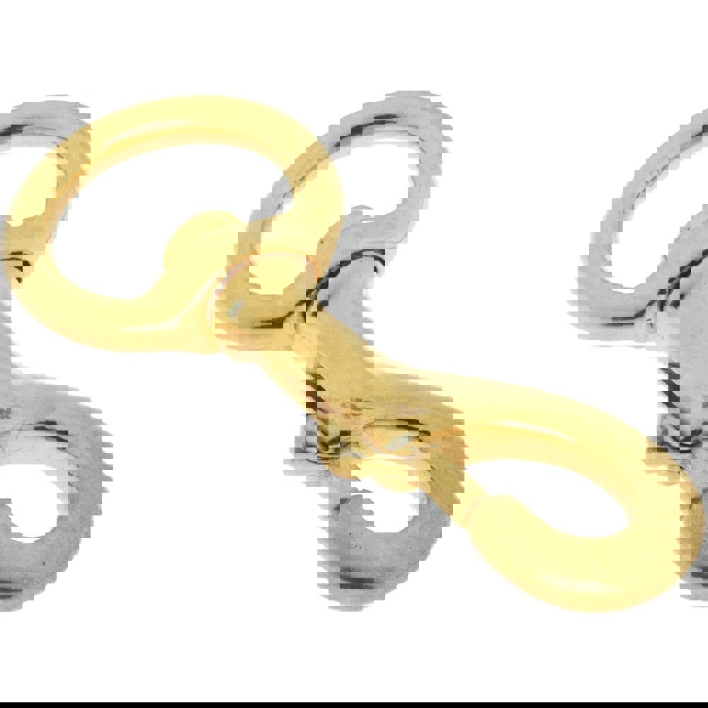 Oval Swivel Eye Bolt Snap: 120 lb Load Capacity