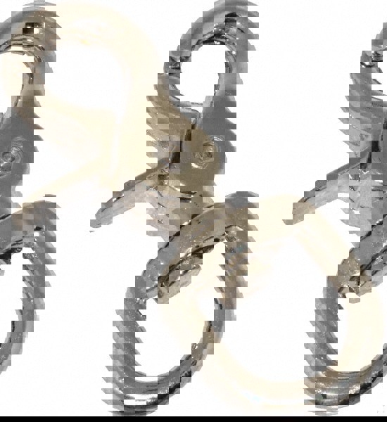 Swivel Eye Trigger Snap: 80 lb Load Capacity