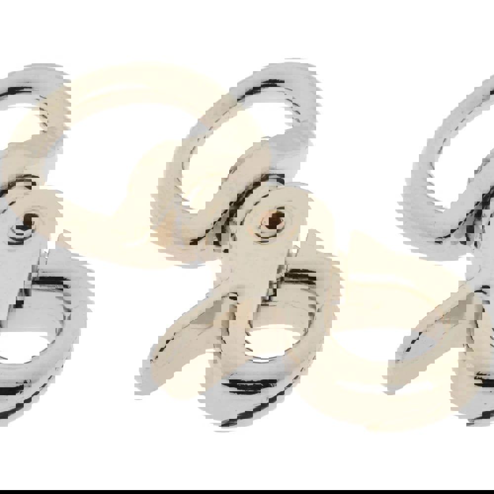 Swivel Eye Trigger Snap: 80 lb Load Capacity