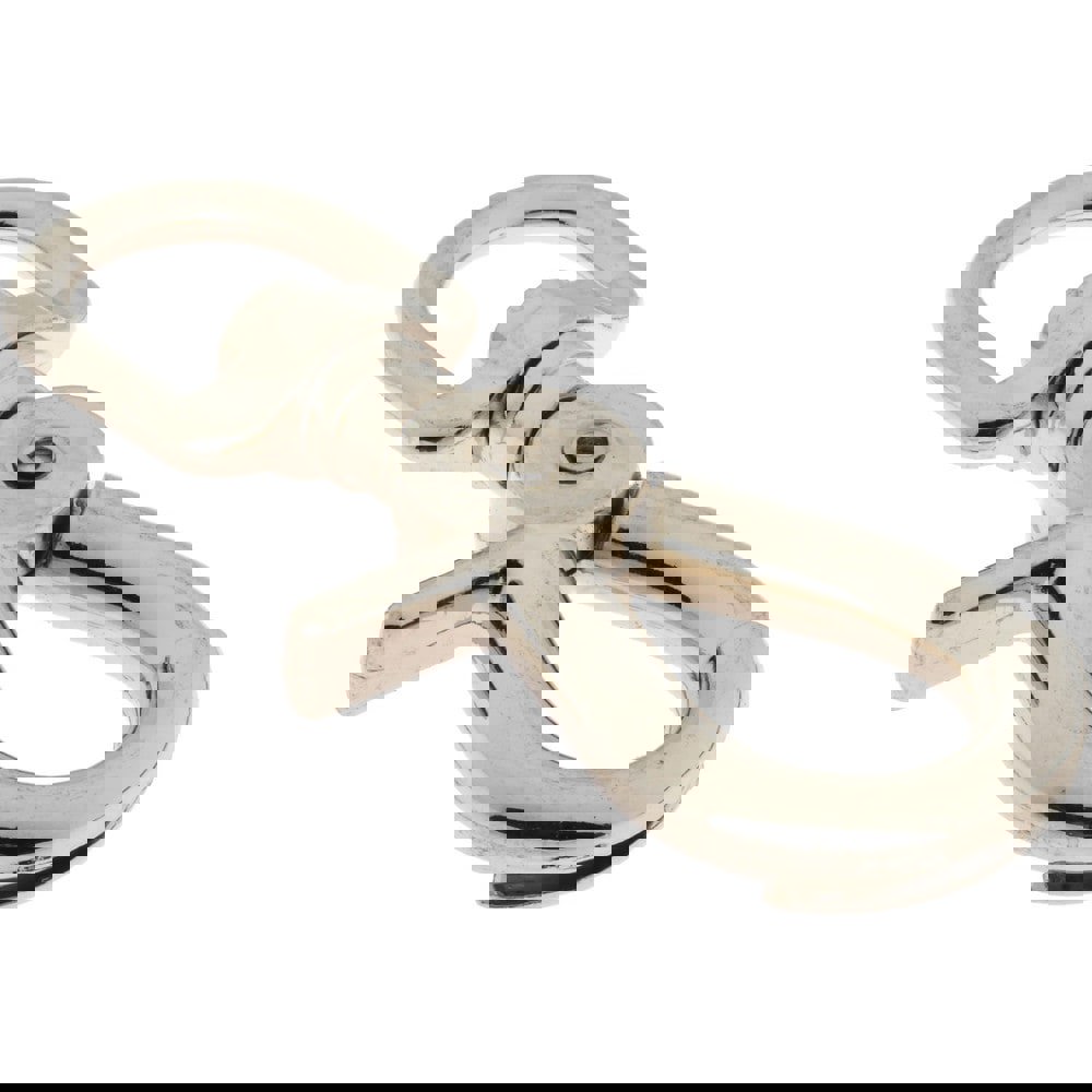 Swivel Eye Trigger Snap: 80 lb Load Capacity