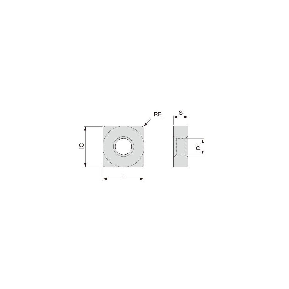 Turning Insert: SNMG432-27 T9225, Solid Carbide