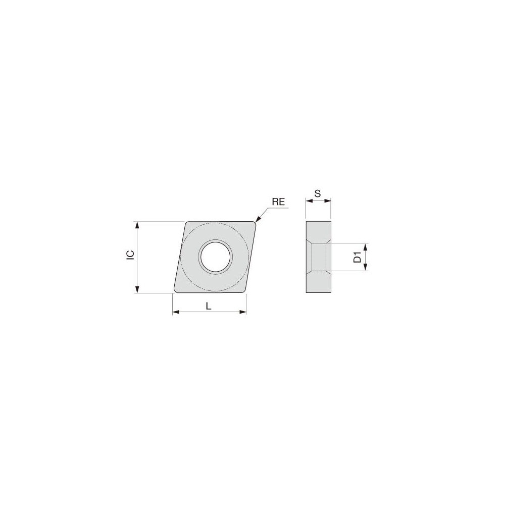 Turning Insert: CNMG434ZM T9225, Solid Carbide