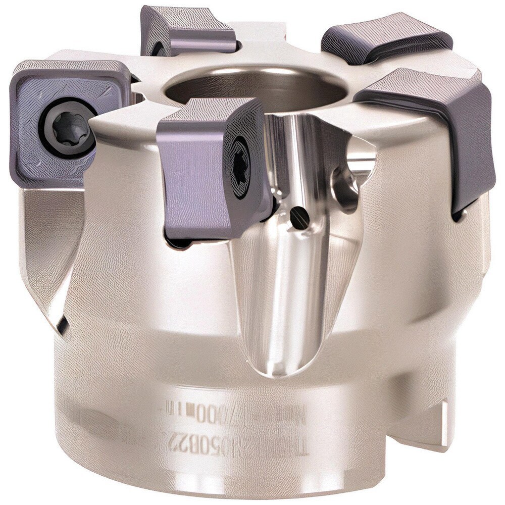 Indexable Square-Shoulder Face Mill: THSN12U2.50B0.75R04, 2-1/2'' Cut Dia, 0.7500