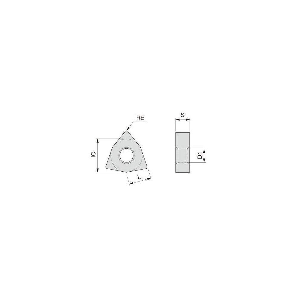 Turning Insert: WNMG433TH T9235, Solid Carbide