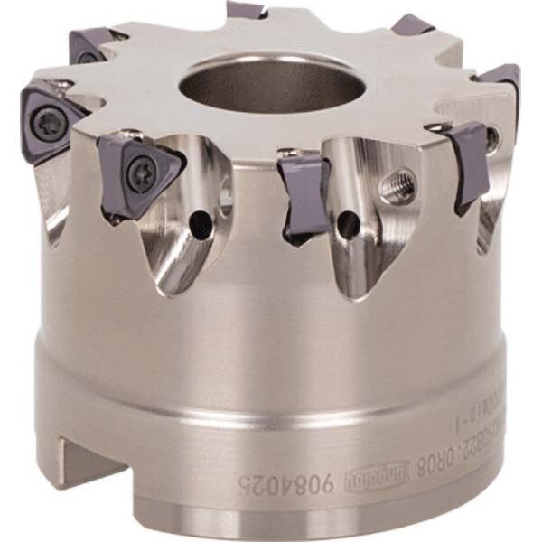 Indexable Square-Shoulder Face Mill: TPTN07U2.00B0.75R08, 2'' Cut Dia, 0.7500