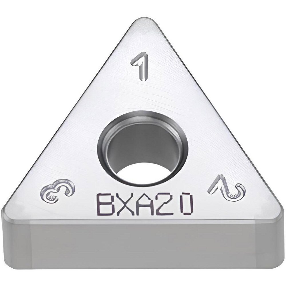 Turning Inserts; Relief Angle: 00 ; Insert Style: TNGA ; Corner Radius (Inch): 1/64 ; Corner Radius (Decimal Inch): 0.0157 ; Included Angle: 60degree ; Manufacturer Grade: BXA10