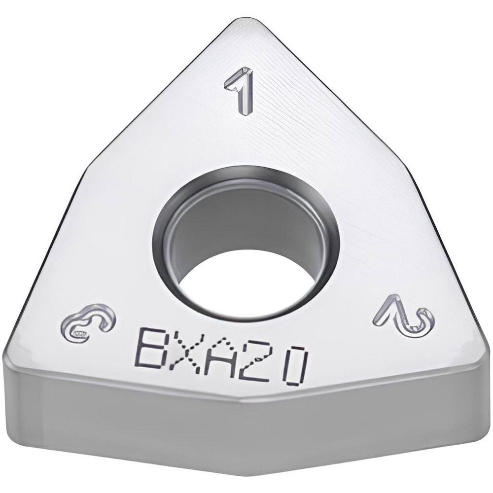 Turning Inserts; Relief Angle: 00 ; Insert Style: WNGA ; Corner Radius (Inch): 1/32 ; Corner Radius (Decimal Inch): 0.0315 ; Included Angle: 80degree ; Manufacturer Grade: BXA10