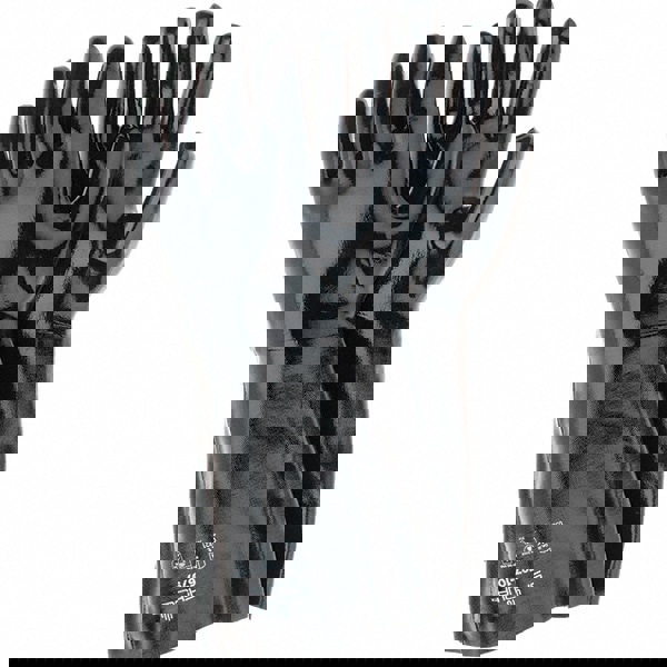 Chemical Resistant Gloves: Large, 18 mil Thick, Neoprene-Coated