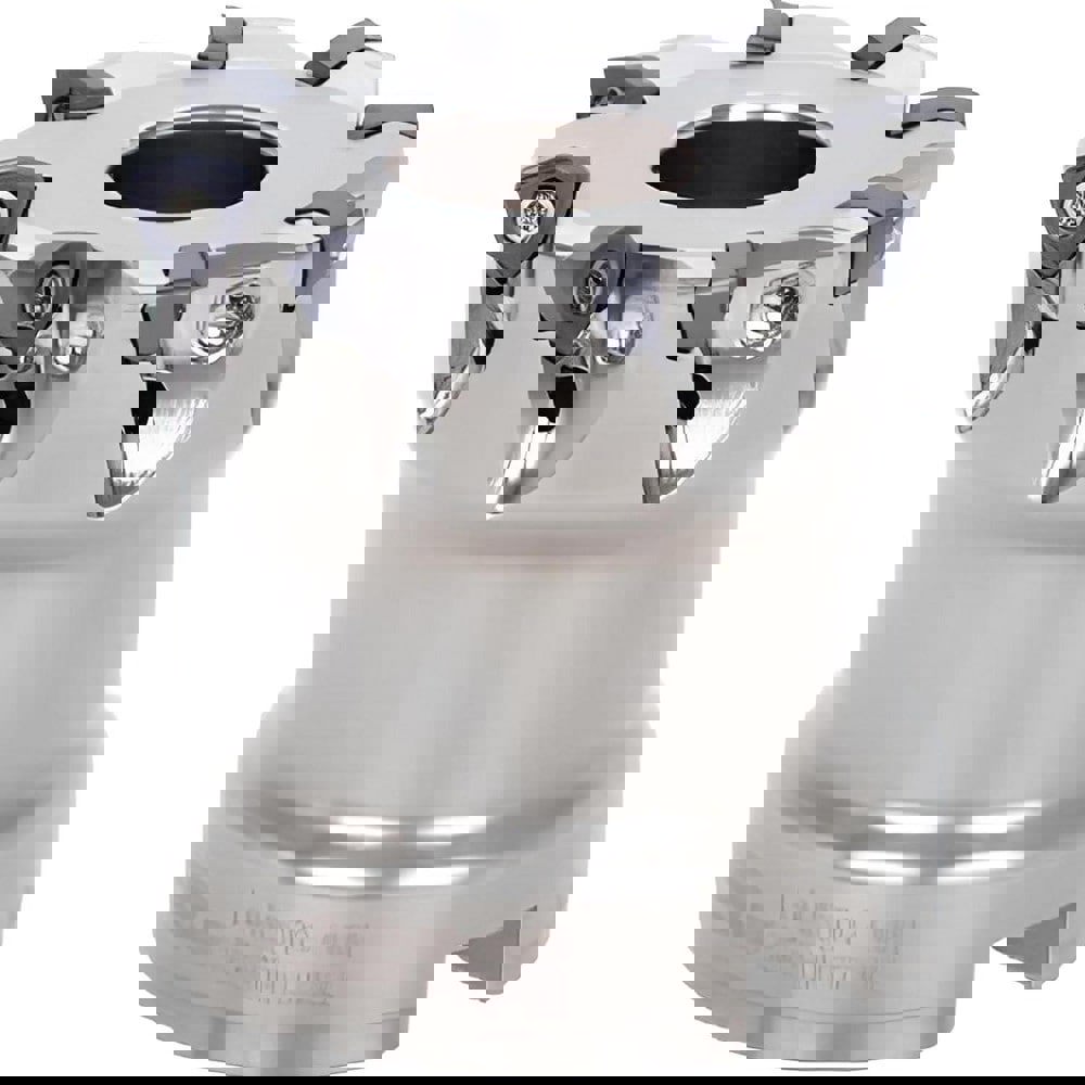 Indexable High-Feed Face Mills; Cutting Diameter (Inch): 1-1/2 ; Cutting Diameter (Decimal Inch): 1.5000 ; Minimum Cutting Diameter (Decimal Inch): 1.2165 ; Maximum Cutting Diameter (Decimal Inch): 1.5000 ; Maximum Depth of Cut (Decimal Inch): 0.0390