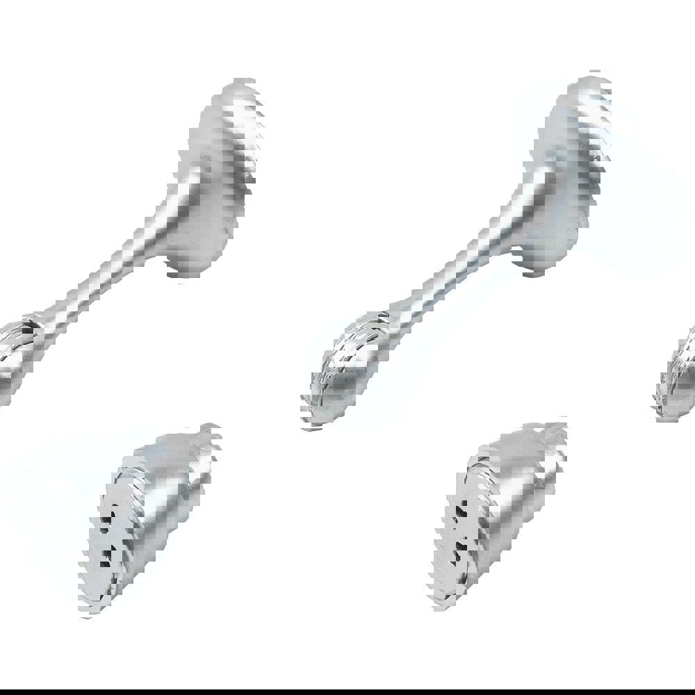 Stops; Type: Wall Door Stop; Solid Door Stop ; Finish/Coating: Chrome ; Stop Material: Metal ; Mount Type: Screw