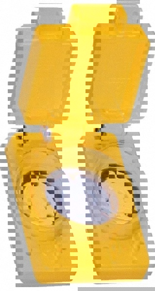 250 VAC, 20 Amp, L6-20R NEMA, Self Grounding Receptacle