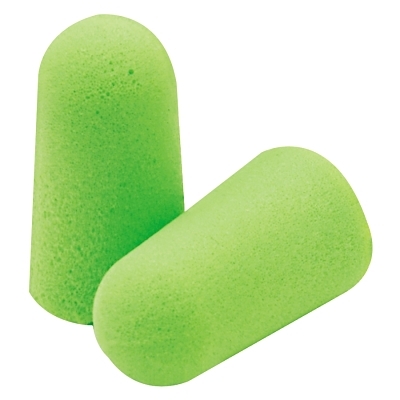 Earplug: 33dB, Non-PVC Foam, Bullet, Roll Down, Uncorded