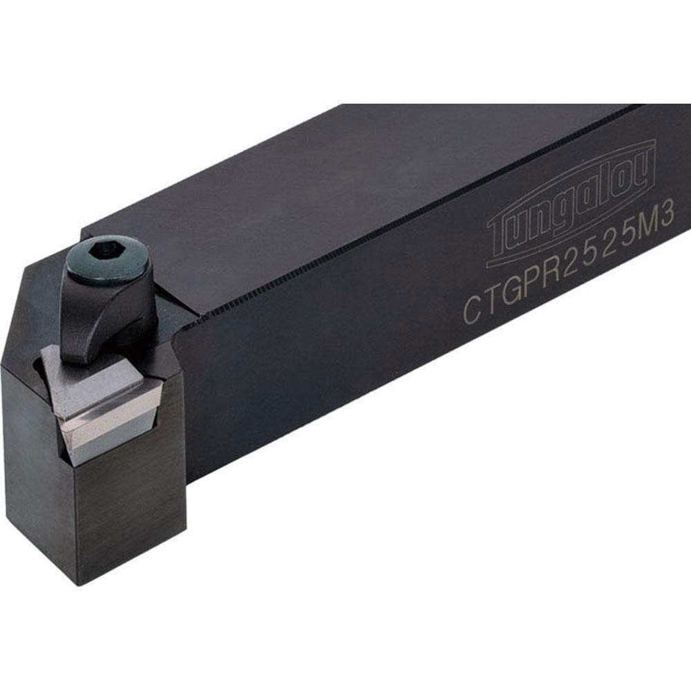 Indexable Turning Toolholders; Toolholder Style: CTGP ; Hand of Holder: Right Hand ; Lead Angle: 90.000 ; Insert Compatibility: TP..32. ; Insert Holding Method: Clamp ; Shank Width (mm): 20.00