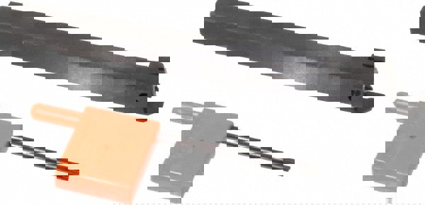 Indexable Cutoff Toolholder: 10 mm Max Depth of Cut, 0.787