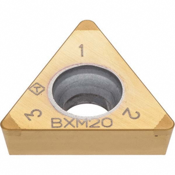 Turning Insert: 3QP-TPGW110308 BXM20, Cubic Boron Nitride