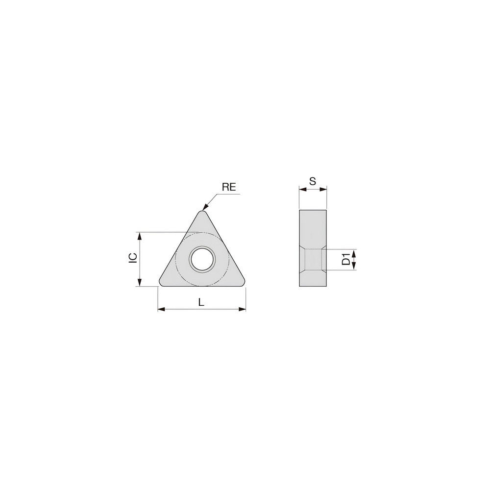 Turning Inserts; Relief Angle: 00 ; Insert Style: TNGG ; Corner Radius (Inch): 1/64 ; Corner Radius (Decimal Inch): 0.0157 ; Included Angle: 60degree ; Manufacturer Grade: GH110