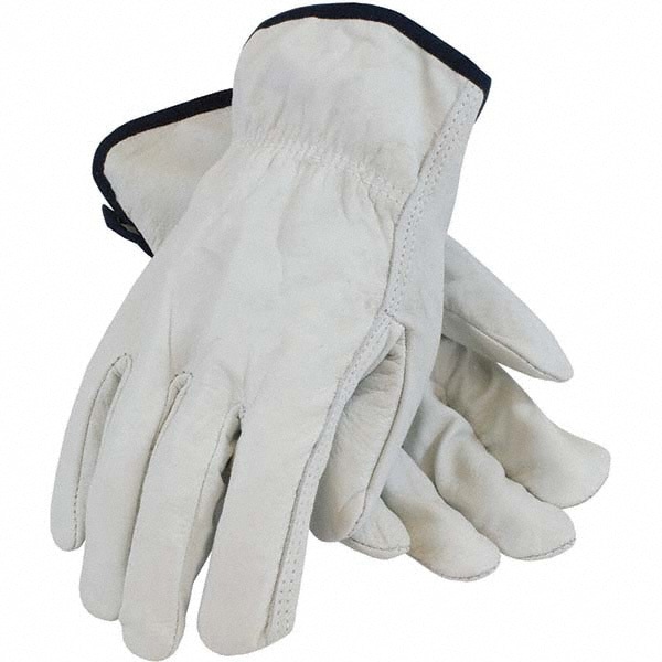 General Purpose Work Gloves: 2X-Large, Cowhide Leather