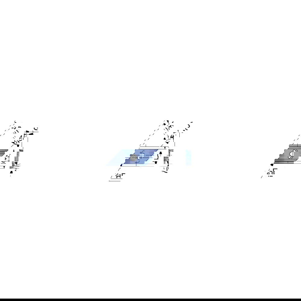 Milling Insert: ANSI XCET310404ER AH330, ISO XCET310404ER AH330, AH330, Solid Carbide