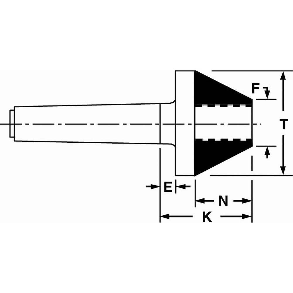 Dead Centers; Center Type: Solid Center ; Material: Steel ; Shank Type: Morse Taper ; Shank Taper Size: 5MT ; Point Style: Long ; Carbide-Tipped: No