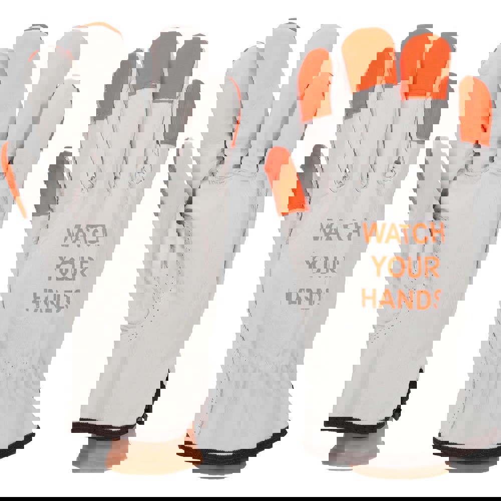 Work Gloves: PRO-SAFE Size Large