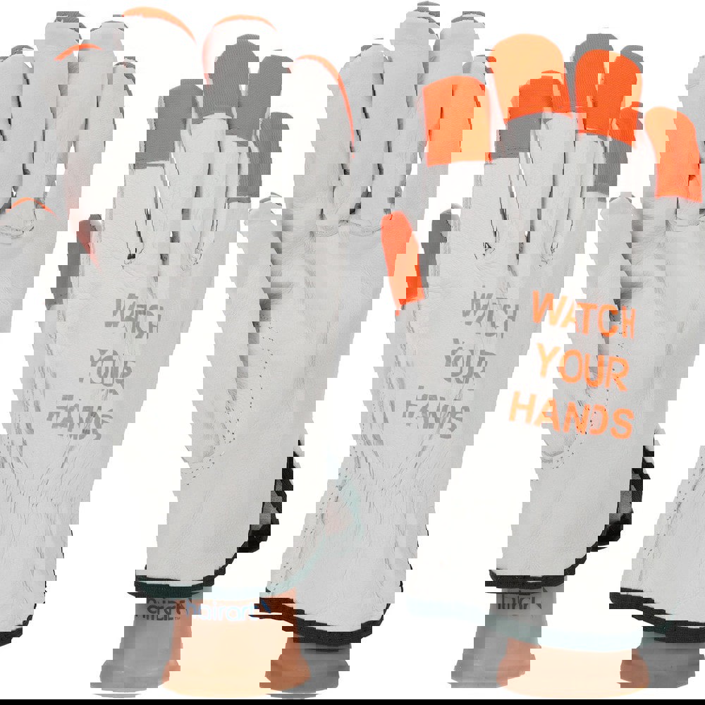 Work Gloves: PRO-SAFE Size Medium