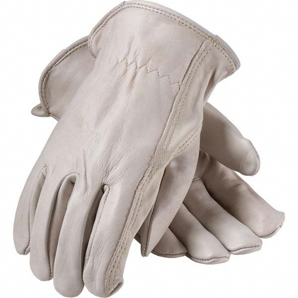 General Purpose Work Gloves: Medium, Cowhide