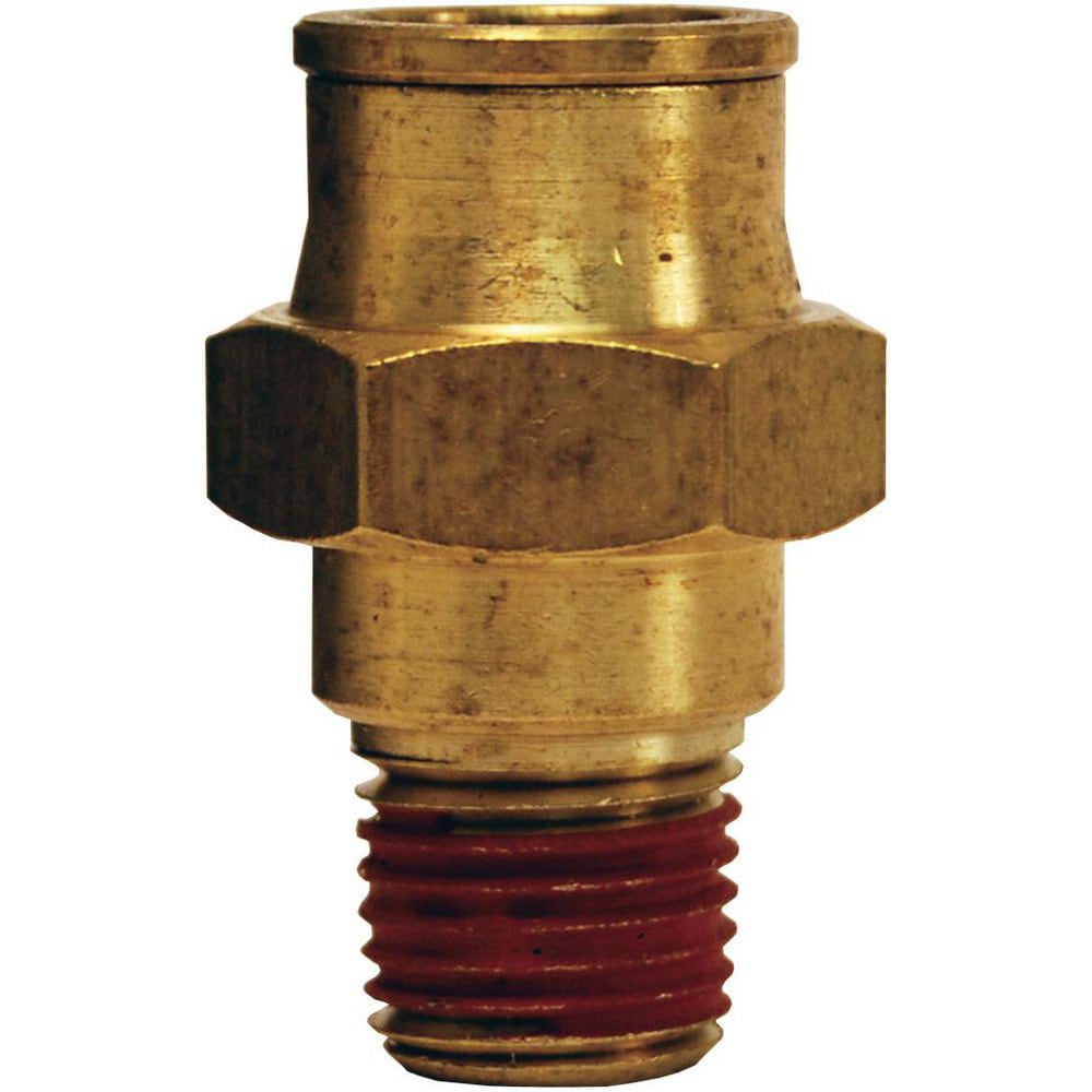 Pneumatic Hose Fittings & Couplings; Fitting Type: Air Hose ; Type: Fitting ; Interchange Type: Universal ; Thread Type: NPTF ; Material: Brass ; Thread Standard: Male NPT