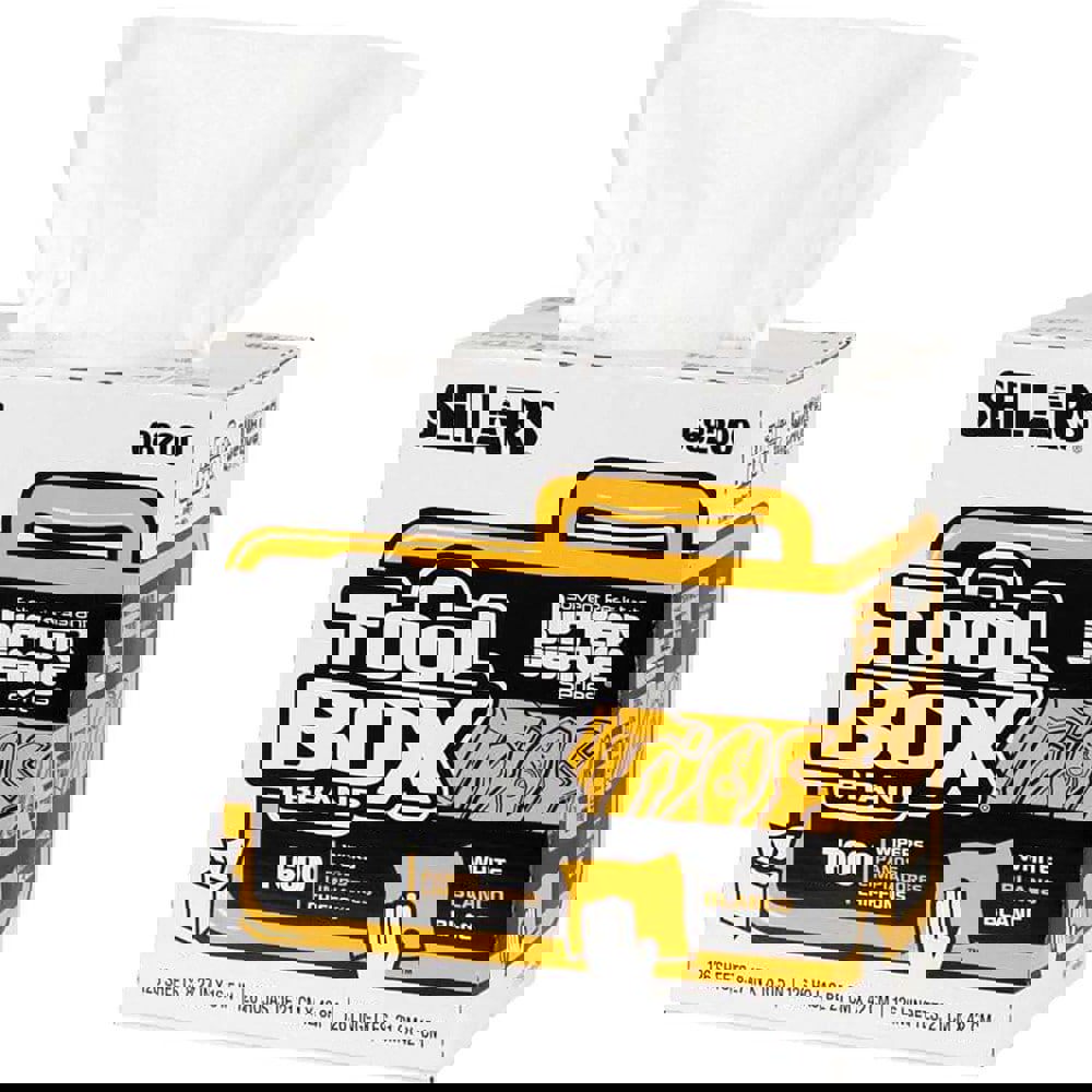 Wipes; Wipe Type: Shop Towel & Industrial ; Wipe Form: Dry; Fold ; Scent: Unscented ; Container Type: Box; Pop-Up ; Material: Hydroentangled ; Wipe Color: White