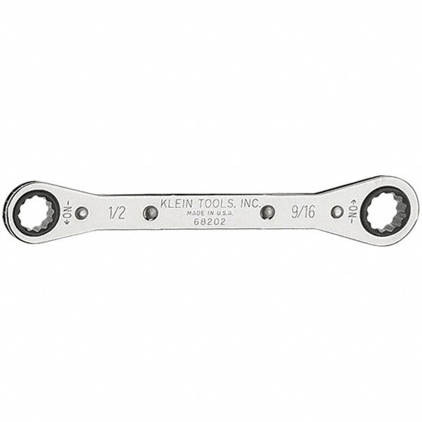 Box End Offset Wrench: 1/2 x 9/16