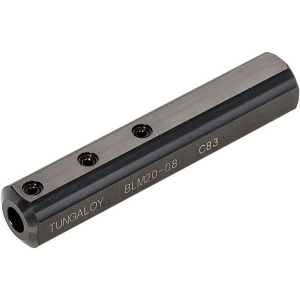 Boring Bar Sleeves; Bore Diameter (mm): 8.0000 ; Bore Depth (mm): 125.00 ; Overall Length (mm): 125.0000 ; Material: Steel ; Shank Type: Straight ; Shank Height (mm): 21.00