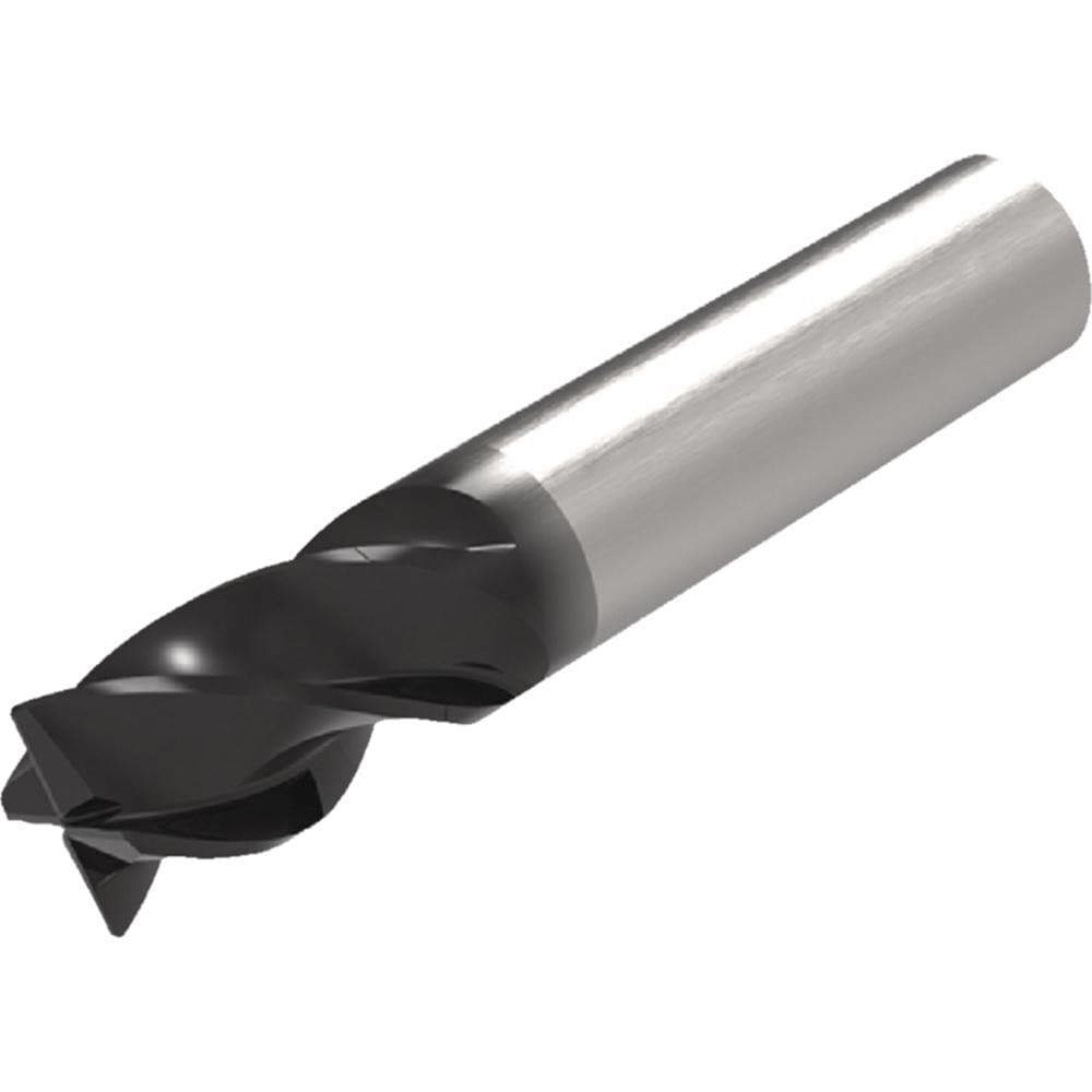 Corner Radius End Mill: 1/4