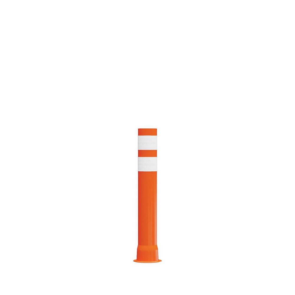 Traffic Barrels, Delineators & Posts; Reflective: Yes ; Base Needed: Yes ; Compliance: MASH Compliant; MUTCD Standards ; Collar Two Width (Inch): 3 ; Collar One Width (Inch): 3