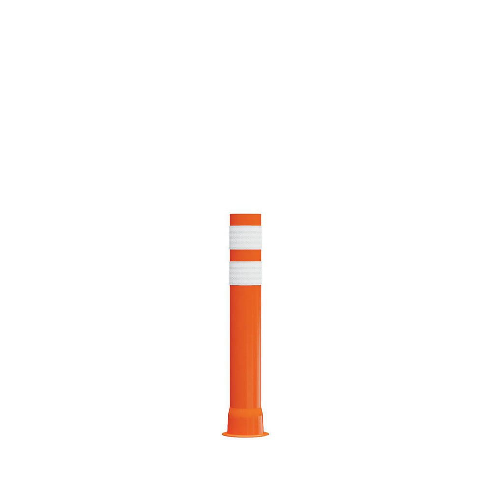 Traffic Barrels, Delineators & Posts; Reflective: Yes ; Base Needed: Yes ; Compliance: MASH Compliant; MUTCD Standards ; Collar Two Width (Inch): 3 ; Collar One Width (Inch): 3