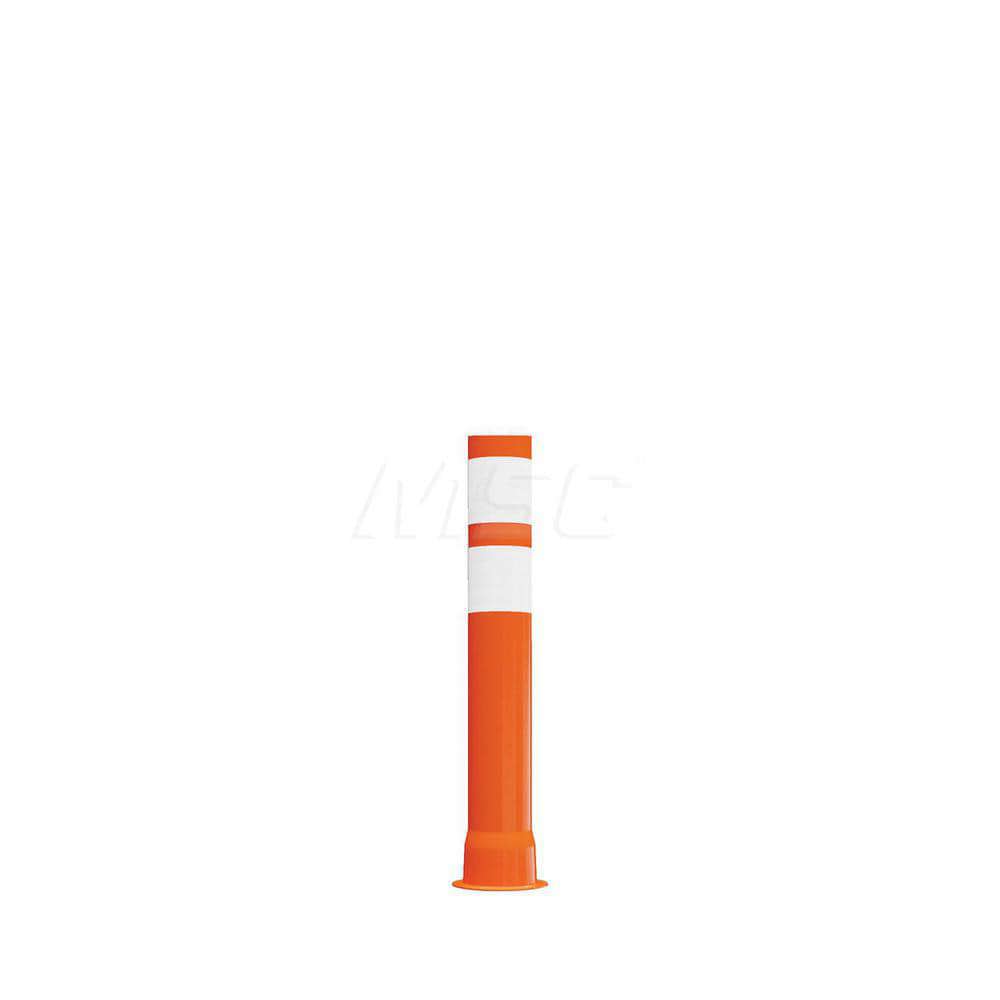 Traffic Barrels, Delineators & Posts; Reflective: Yes ; Base Needed: Yes ; Compliance: MASH Compliant; MUTCD Standards ; Collar Two Width (Inch): 4 ; Collar One Width (Inch): 4