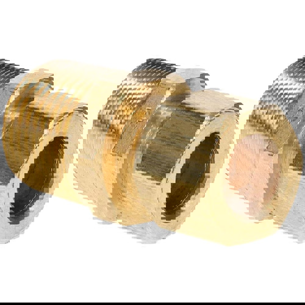 Compression Tube Tank Fitting: 3/8-18