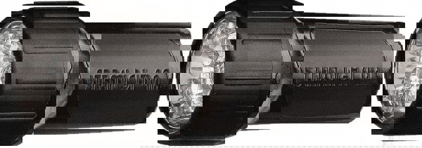 Handheld Flashlight: LED, 155 hr Max Run Time, AA Battery