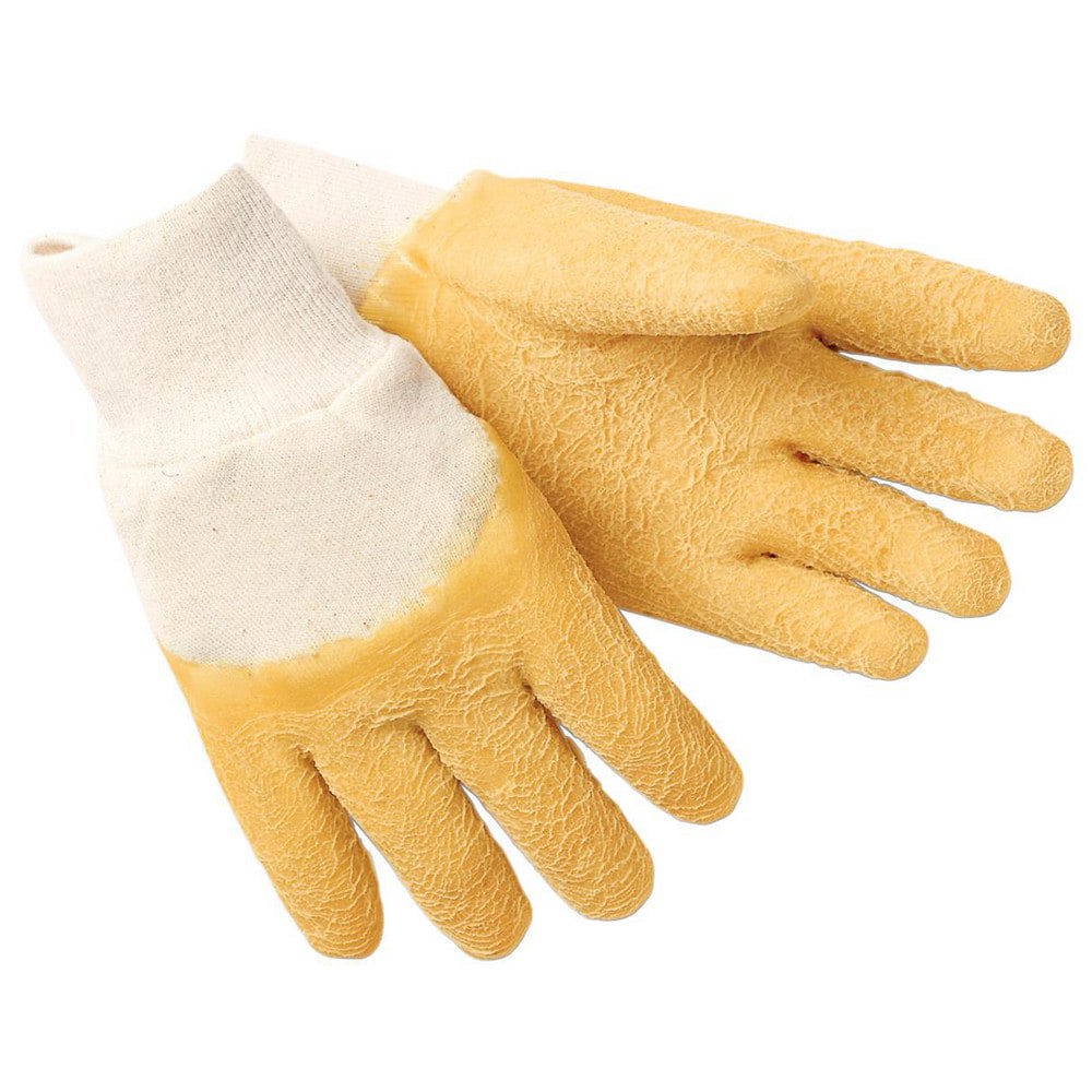 Work Gloves: Memphis 6830, Size Large, Latex-Coated Jersey, General Purpose