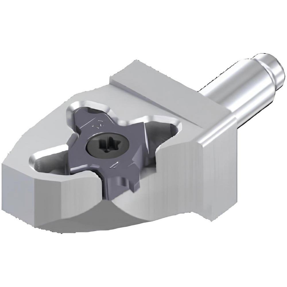 Modular Grooving Cutting Unit Heads; System Size: QC12 ; Maximum Depth of Cut (mm): 1.00 ; Minimum Groove Width (mm): 0.33 ; Maximum Groove Width (mm): 3.00 ; Cutting Direction: Right Hand ; Modular Head Style: Cutting Head