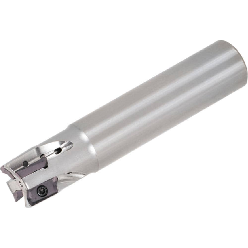 Indexable Square-Shoulder End Mill: EPAV12M012C12.0R01, 12 mm Cut Dia, 11.5 mm Max Depth of Cut, 12 mm Dia Straight Shank