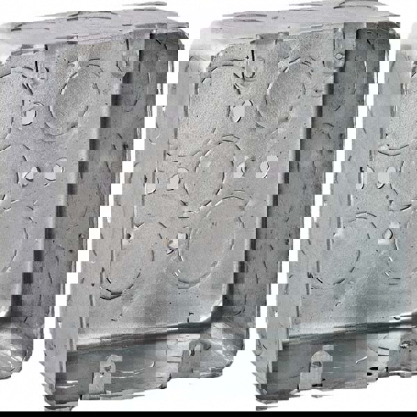 Electrical Device Box: Steel, Square, 4